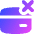 Credit Card Declined Icon from Flex Gradient Set