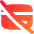 Credit Card Disable Icon from Flex Gradient Set