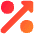 Discount Percent Increase Icon from Flex Gradient Set