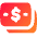 Bill Dollar 4 Icon from Flex Gradient Set