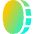 Coin Vertical Icon from Flex Gradient Set