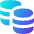 Coins Stack Icon from Flex Gradient Set