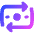 Money Transfer Icon from Flex Gradient Set