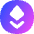 Ethereum Circle Icon from Flex Gradient Set