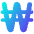 Won Icon from Flex Gradient Set