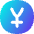 Yuan Yen Circle Icon from Flex Gradient Set