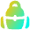 Backpack Icon from Flex Gradient Set