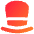 Tall Hat Icon from Flex Gradient Set