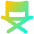 Chair Icon from Flex Gradient Set
