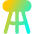 Stool Icon from Flex Gradient Set