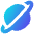 Planet Icon from Flex Gradient Set
