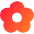 Flower Icon from Flex Gradient Set