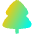 Pine Tree Icon from Flex Gradient Set