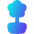 Potted Flower Icon from Flex Gradient Set
