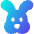 Rabbit Icon from Flex Gradient Set