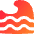 Tidal Wave Icon from Flex Gradient Set