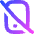 Phone Off Icon from Flex Gradient Set