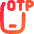 Phone Otp Icon from Flex Gradient Set