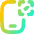 Phone Qr Icon from Flex Gradient Set