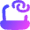 Laptop Personal Hotspot Icon from Flex Gradient Set