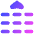Phone Numpad Up Icon from Flex Gradient Set