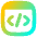 Browser Code 2 Icon from Flex Gradient Set