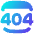 Browser Error 404 Icon from Flex Gradient Set