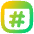 Browser Hash Icon from Flex Gradient Set