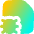 Bug Virus Document Icon from Flex Gradient Set
