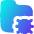 Bug Virus Folder Icon from Flex Gradient Set