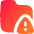 Threat Folder Icon from Flex Gradient Set