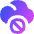 Cloud Block Icon from Flex Gradient Set