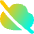 Cloud Off Icon from Flex Gradient Set