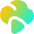 Insert Cloud Video Icon from Flex Gradient Set