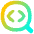 Code Analysis Icon from Flex Gradient Set