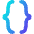 Curly Brackets Icon from Flex Gradient Set