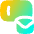 Form Email Icon from Flex Gradient Set