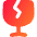 Fragile Icon from Flex Gradient Set
