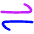 Line Arrow Transfer Horizontal 1 Icon from Flex Neon Set