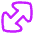 Thick Arrow Diagonal Large 1 Icon from Flex Neon Set
