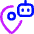 Ai Navigation Robot Icon from Flex Neon Set