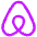 Airbnb Logo Icon from Flex Neon Set