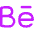 Behance Logo Icon from Flex Neon Set