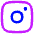 Instagram Logo Icon from Flex Neon Set