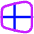 Windows Logo Icon from Flex Neon Set