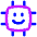 Ai Chip 2 Icon from Flex Neon Set