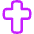 Christian Cross 1 Icon from Flex Neon Set | Free Download as SVG Vector and Transparent PNG | Streamline icons