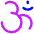 Hinduism Icon from Flex Neon Set