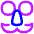 Party Mask Icon from Flex Neon Set