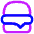 Burger Icon from Flex Neon Set